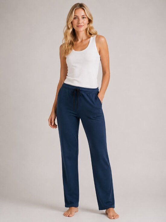 Ren Athletics Pants - 2/$30 Ren Athletics All Purpose Sweatpants High Rise Navy Kore Large #8767- 68